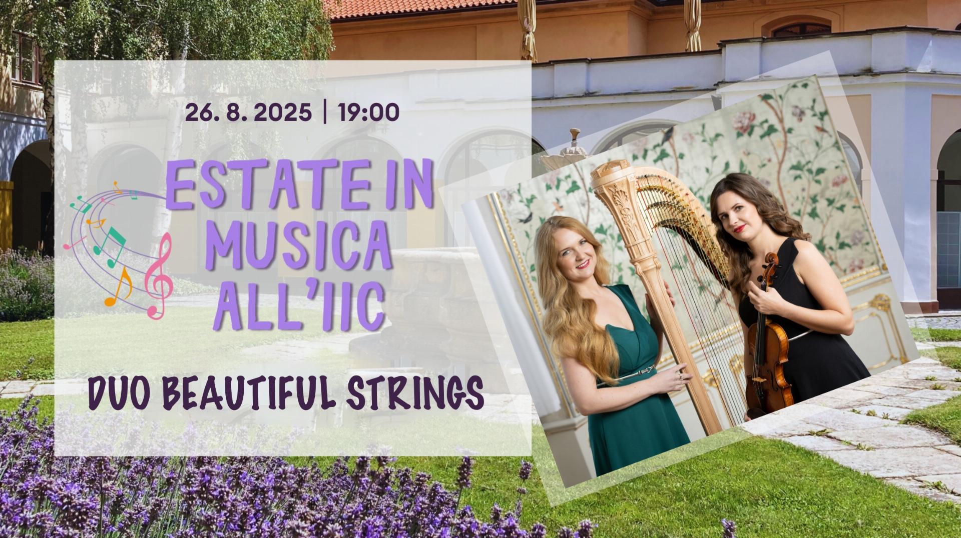 8 estate in musica DUO BEAUTIFUL STRINGS
