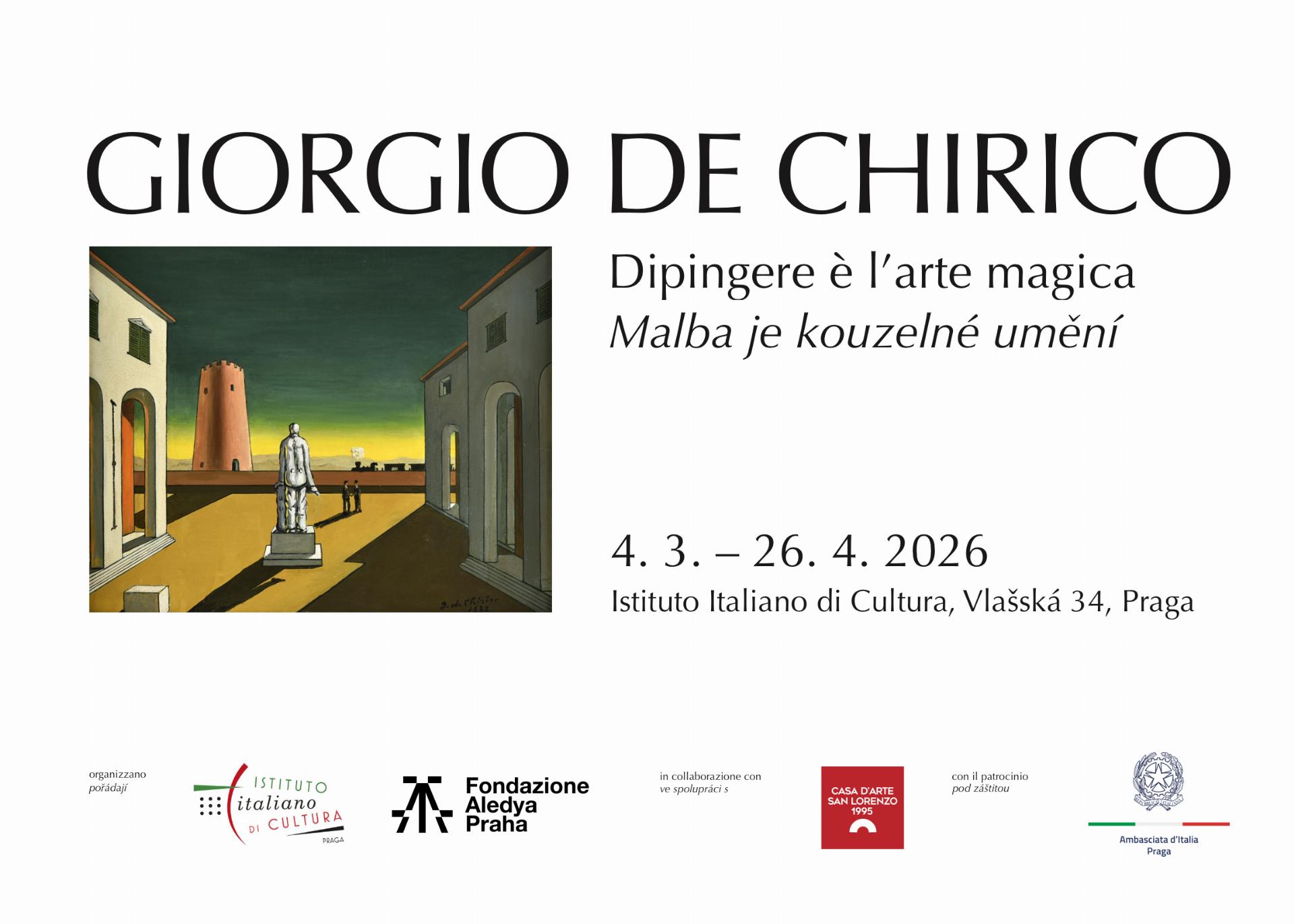 De Chirico banner_full logo_NOTIZIE