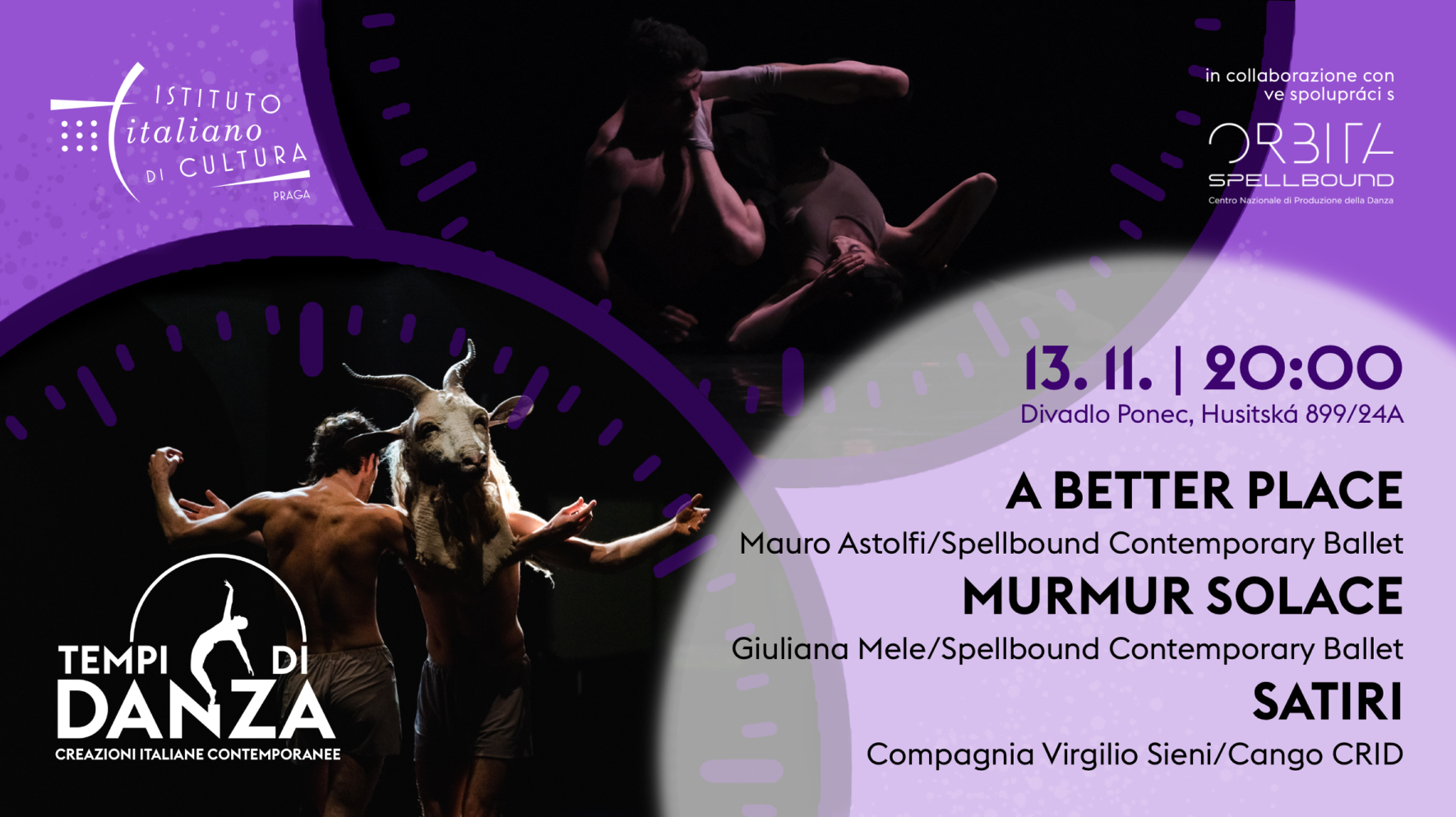Tempi di danza BANNERS 3 DOPPIA PONEC
